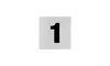 Inlays C621010 6 in. No Skid Ceramic Tile - No. 1