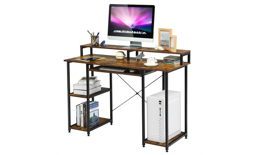 Up To 48% Off On Costway 47'' Computer Desk Wr 