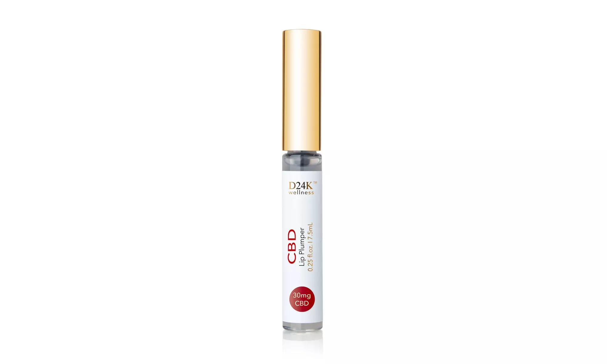 CBD Infused Instant Mega Lip Plumper from D24K CBD (30mg) - Second Medium