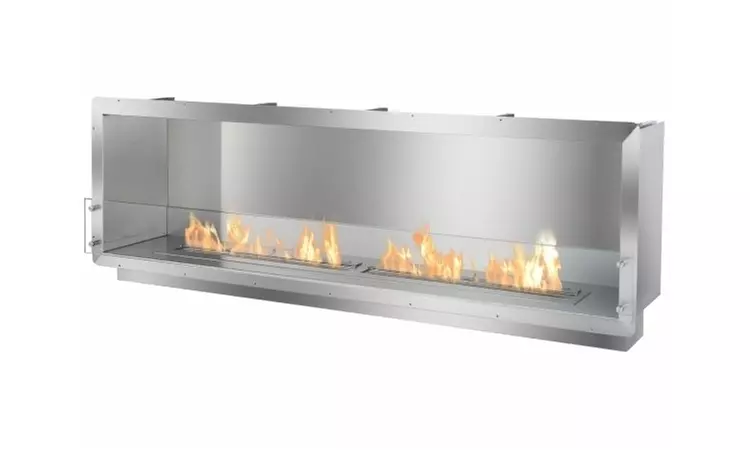 Ignis Development FB62S Single Sided Bio Ethanol Fireplace Insert 78.5 in. - Primary Image