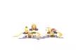 Assemble Track Sound Light Garage DIY Engineerin Headquarter With Mini Car Plane - Second Medium