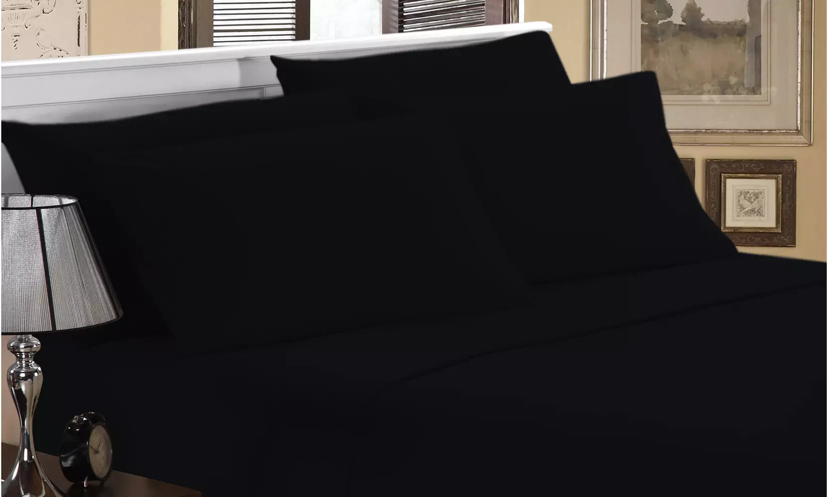 Luxury Home 1800 Series Super Soft Bamboo-Blend Sheet Set (6-Piece)
