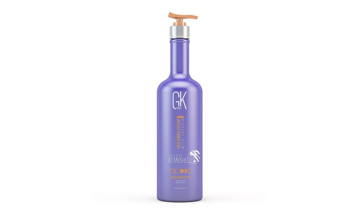 Global Keratin Gkhair Silver Bombshell Purple Shampoo For Blonde