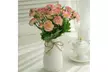 1PCS 10Heads Artificial Silk Carnation Flowers Bouquets Floral Mother's Day Gift - Second Medium