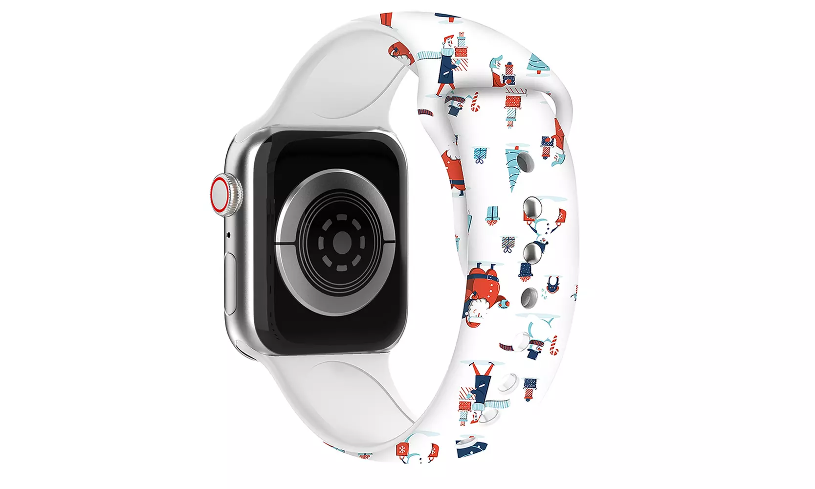 Waloo Christmas Silicone Sport Replacement Band For Apple Watch - All Series