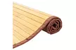 21' x 34' Non-sliding Bamboo Floor Mat - Second Medium