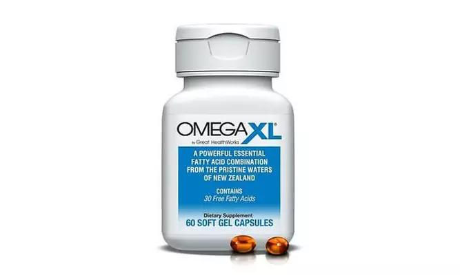 Great HealthWorks Omega XL Fatty Acids Capsules - Primary Image