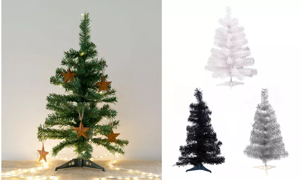 2ft Small Tabletop Christmas Tree Artificial Multiple Colors Home Decor - Primary Image