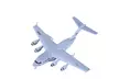RC Airplane Model C-17 2.4GHz 2CH 3-Axis Transport Aircraft With Gyro RTF Toy - Second Medium