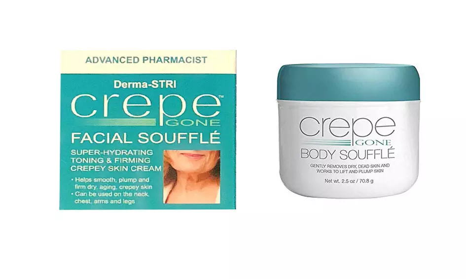 2-Pack Crepe Gone Facial & Body Souffle - Primary Image