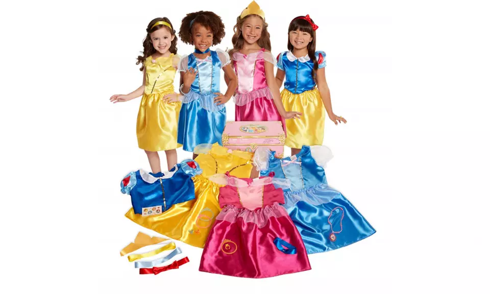 Disney Princess Dress Up Trunk Deluxe 21-Piece - Primary Image