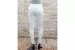 Tummy Tuck Double Button White Skinny Jean - Second Medium