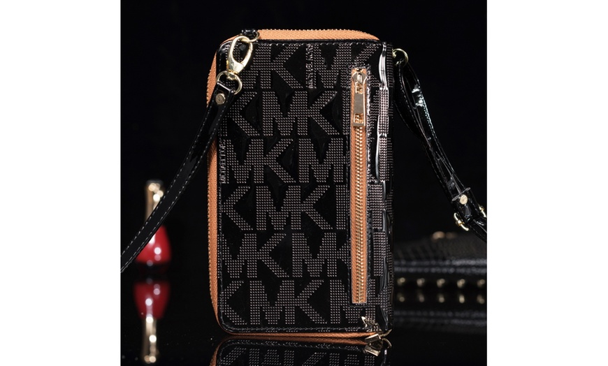 Image 34: Michael Kors Leather Crossbody