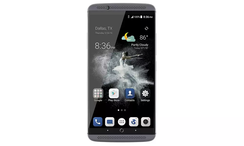 ZTE Axon 7 64GB Smartphone Unlocked GSM 4G LTE Refurbished - Primary Image