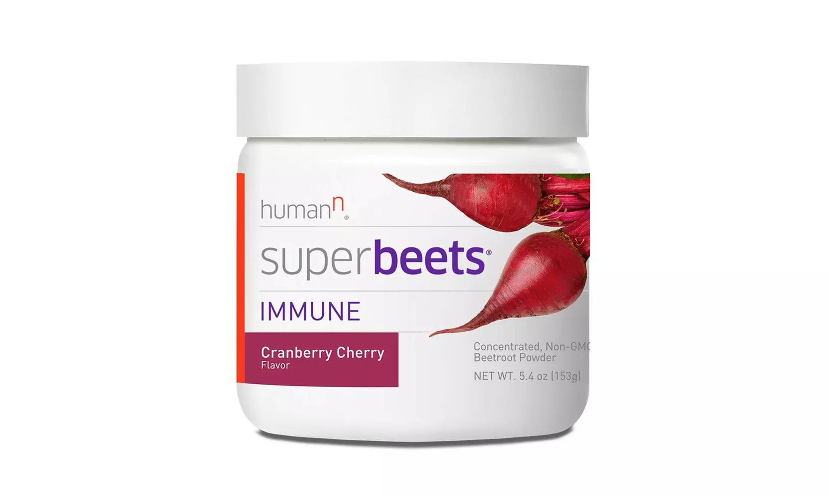 HumanN SuperBeets Immune Concentrated Non-GMO Beetroot Cranberry Cherry, 5.4oz - Primary Image
