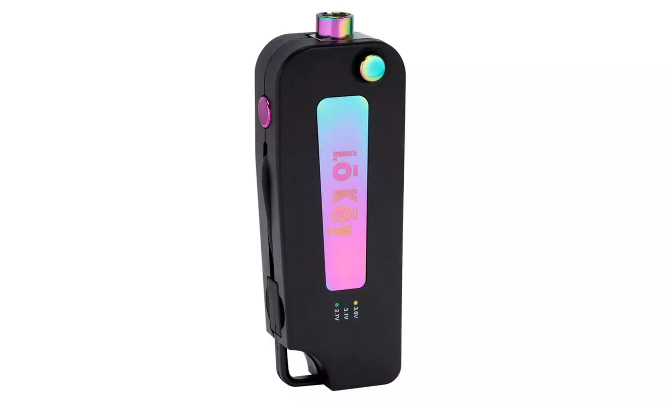 Adjustable Key Fob Shaped Vape Battery with Built in USB Charger by Lokey  - Second Medium