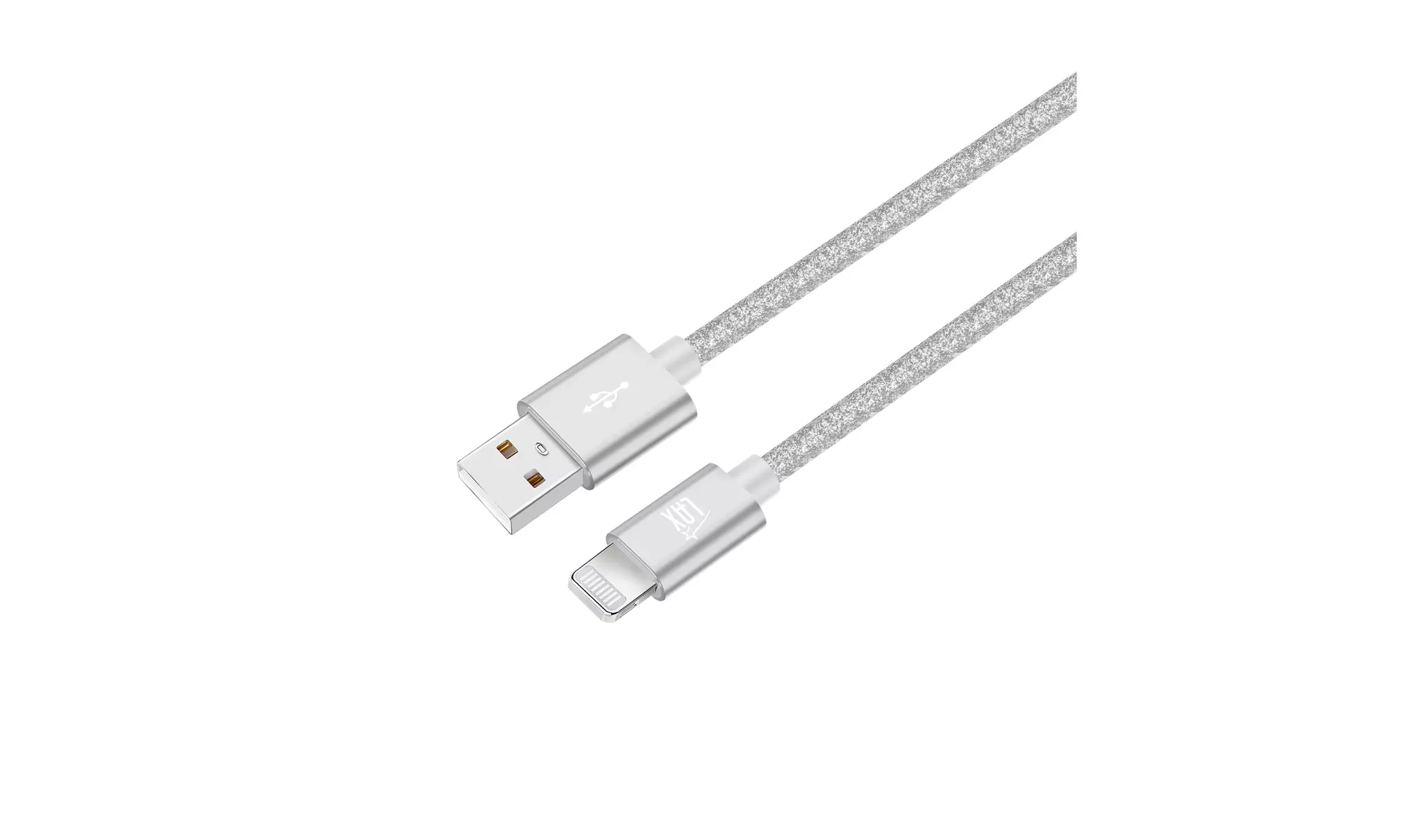 LAX Apple MFi Certified Colorful Rainbow Lightning Cables for iPhone and iPad