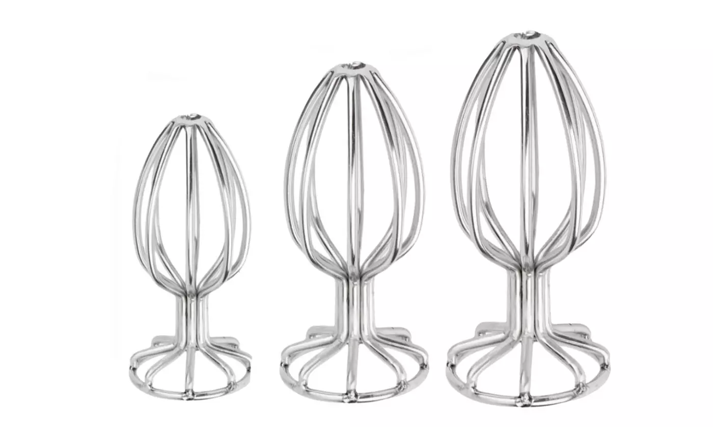 Hollow Spreader Anal Plug Sex Toy Huge Dildo S-L