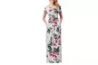 Leo Rosi Women's Floral Maxi Dress - Second Medium
