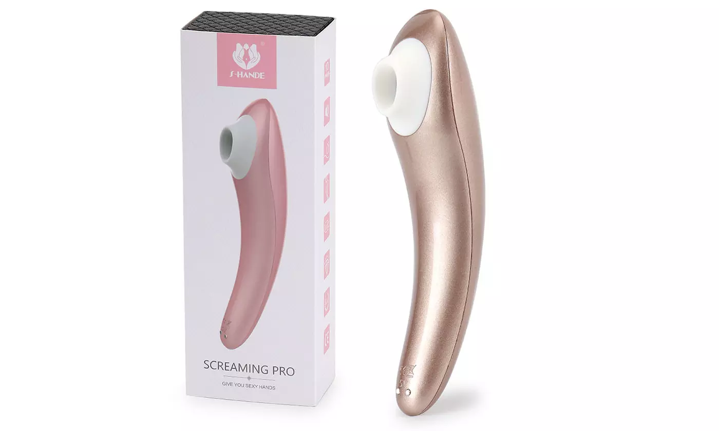 Air-Pulse Clitoris Stimulator Rechargeable Suction Clit Sucking Vibrator - Second Medium