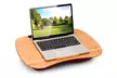 iMounTEK Bamboo Lap Desk Laptop Stand with Cushion Pillow & Anti-Slip Stopper - Second Medium