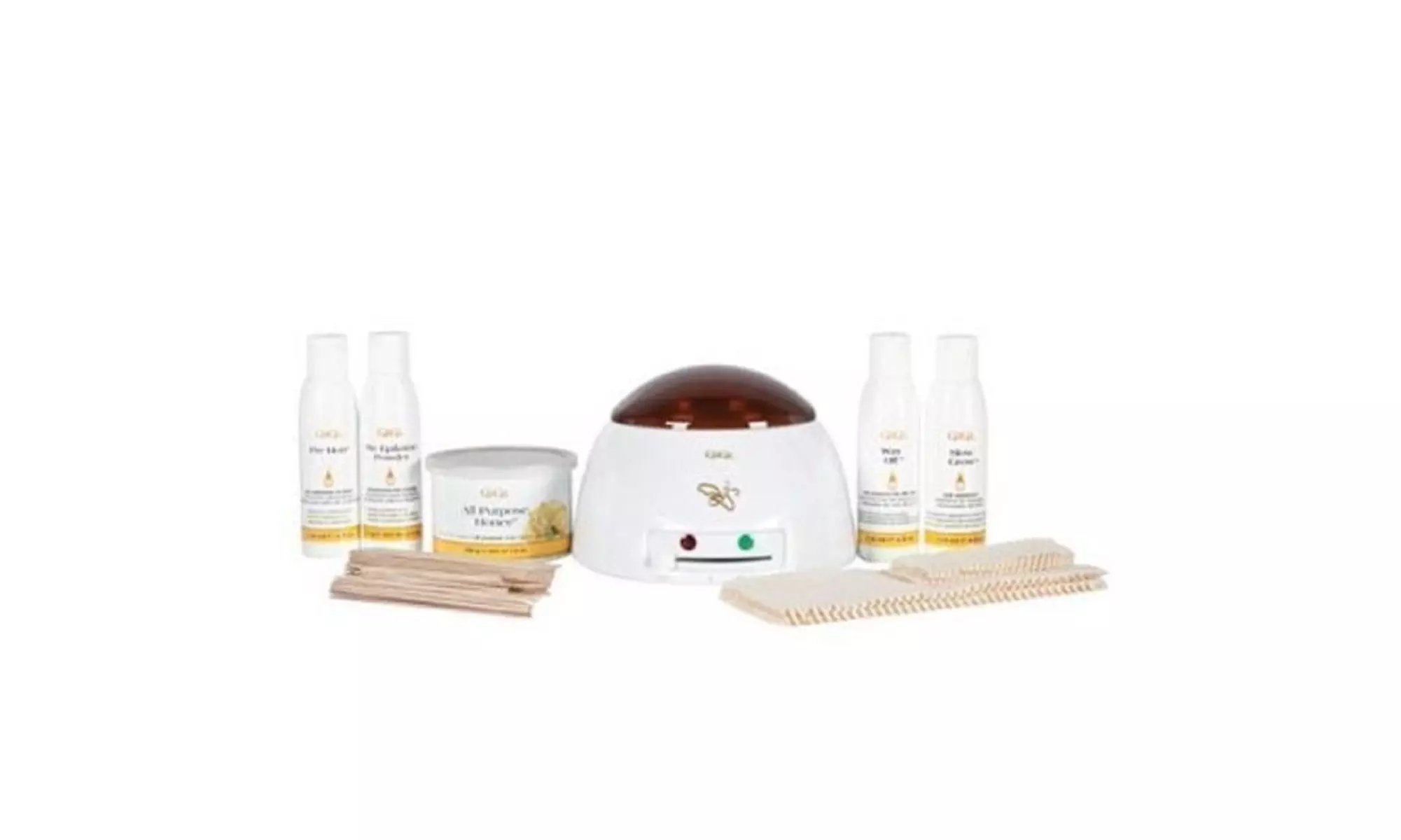 GiGi Student Starter Waxing Kit 0366 Pro Esthetician Wax Warmer Honee Can Strips - Primary Image