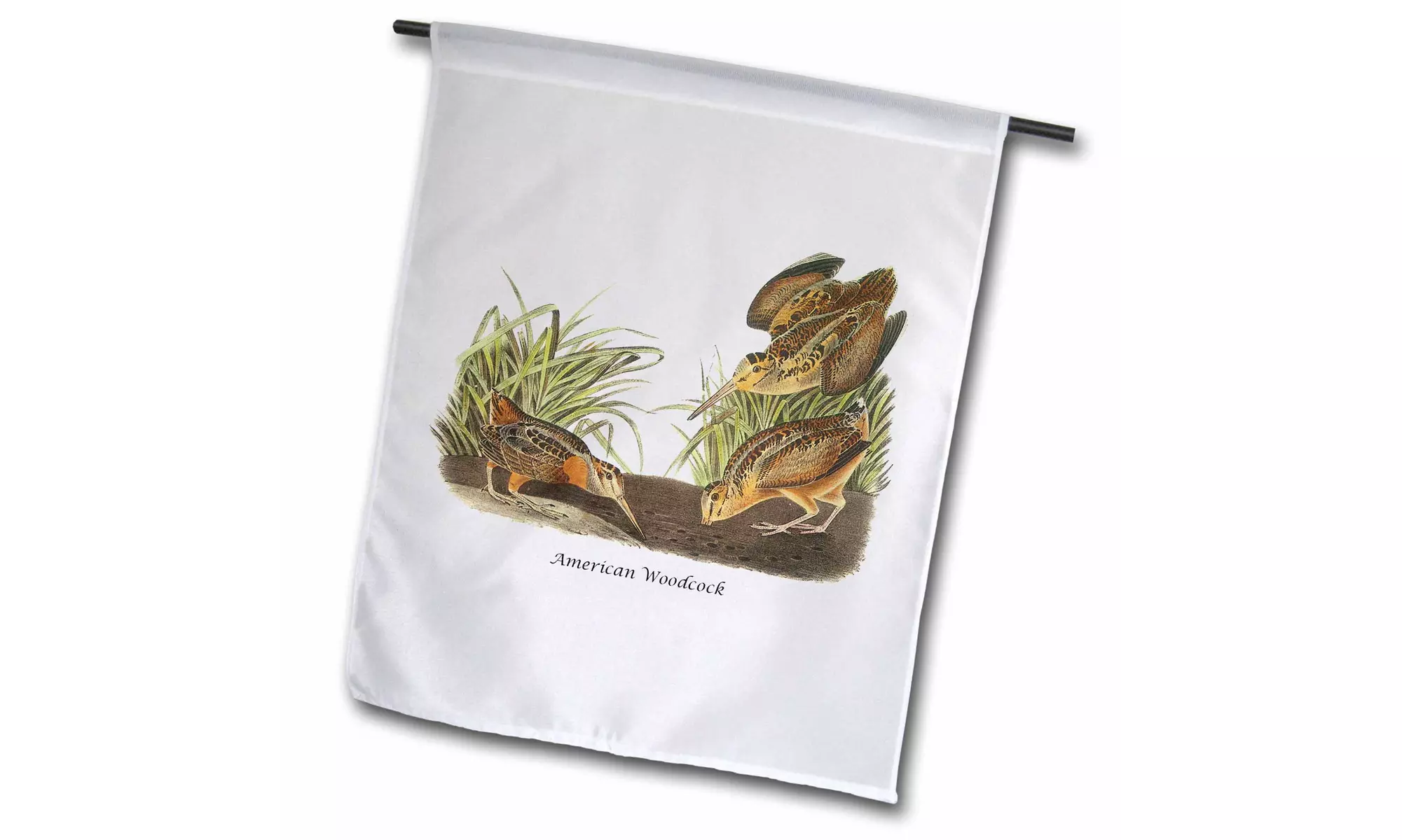  Garden Flag American Woodcock by John James Audubon - 12 by 18-inches  - Primary Image