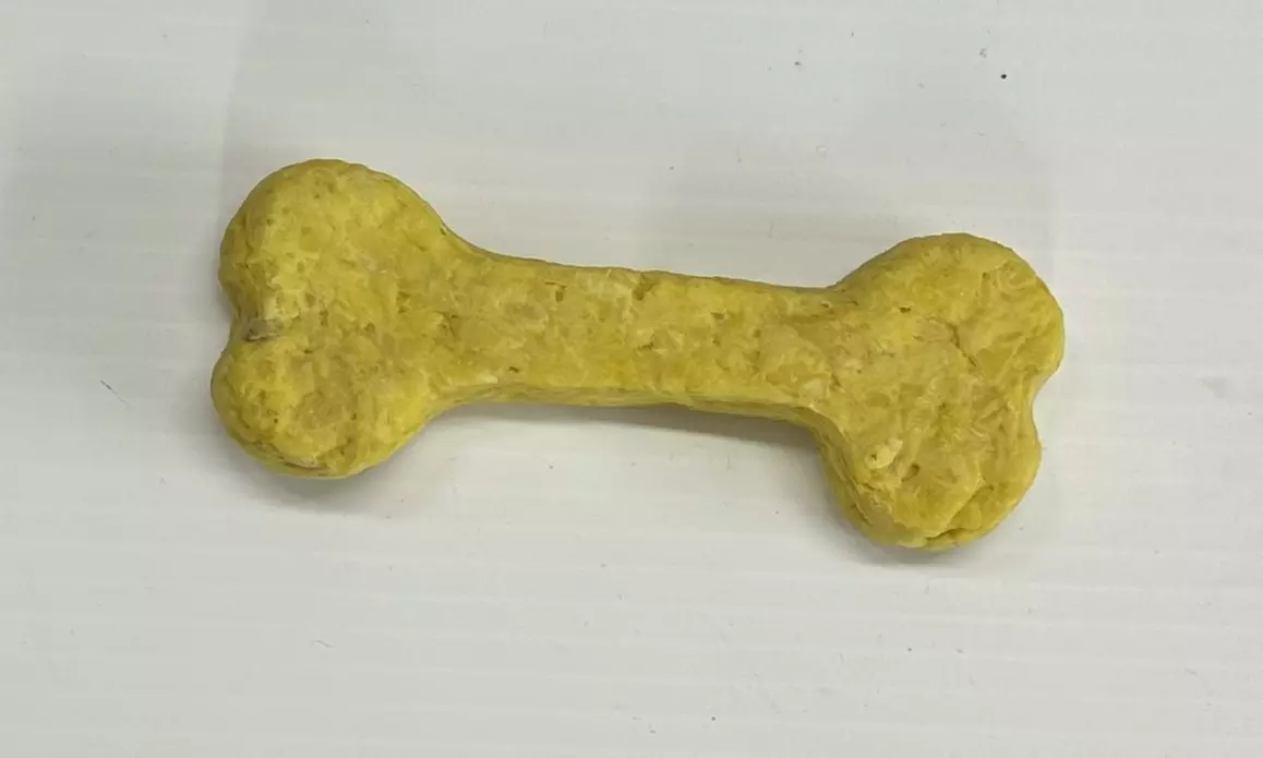 5" to 6" Chicken Flavored Pressed Bone Dog Chew - 10 pack - Second Medium