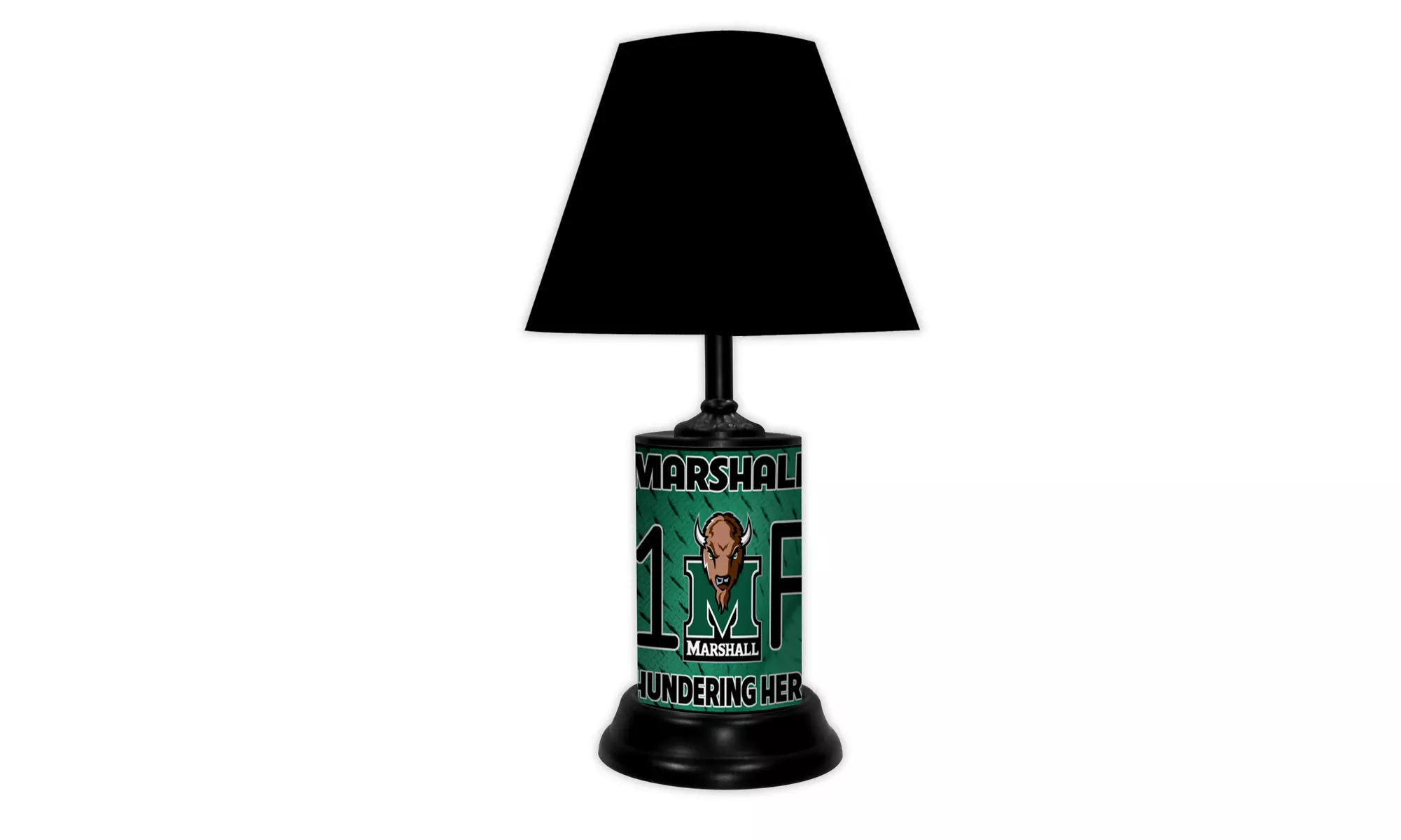 NCAA 18-inch Desk/Table Lamp with Shade, #1 Fan with Team Logo