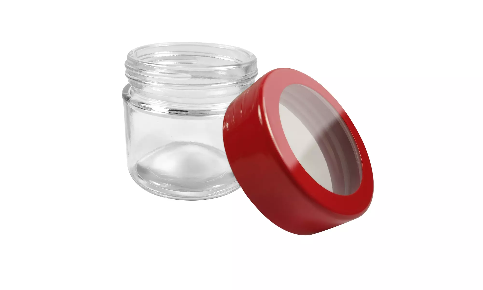 Odor-Proof Waterproof Dry Herb Glass Storage Container - Second Medium