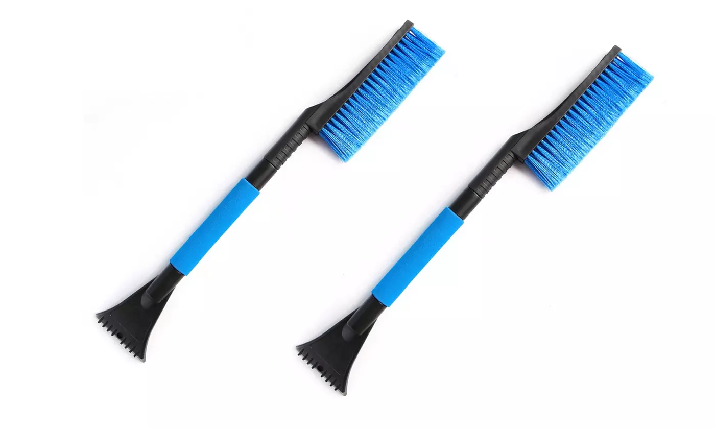 26 Inch Scalable Car Vehicle Winter Snow Ice Scraper Snow Brush Shovel 