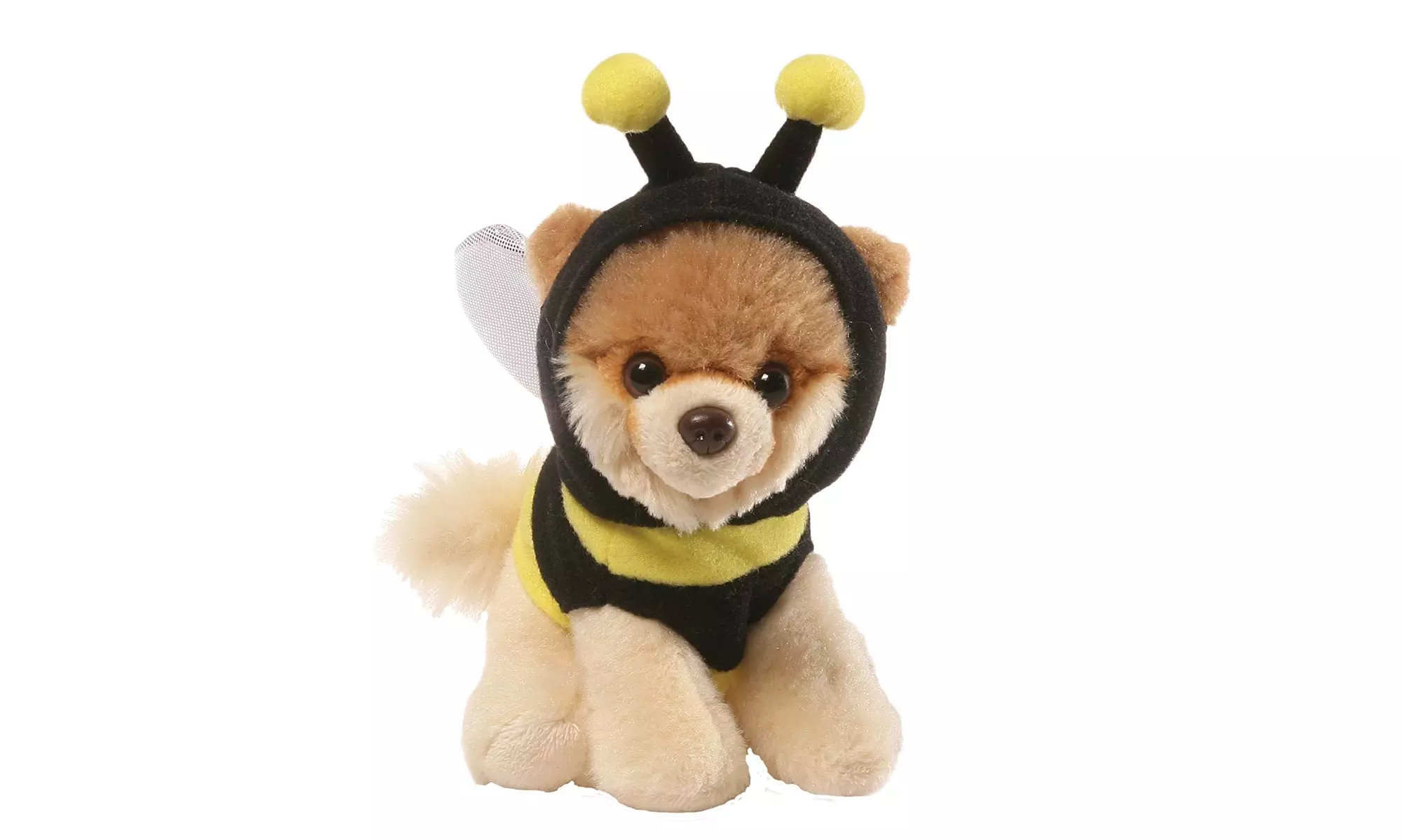 Itty Bitty Boo Bumblebee Costume Dog Stuffed Animal Plush, 5" - Primary Image