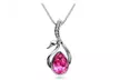 Crystal Elements Crystal Swan Pendent   - Second Medium