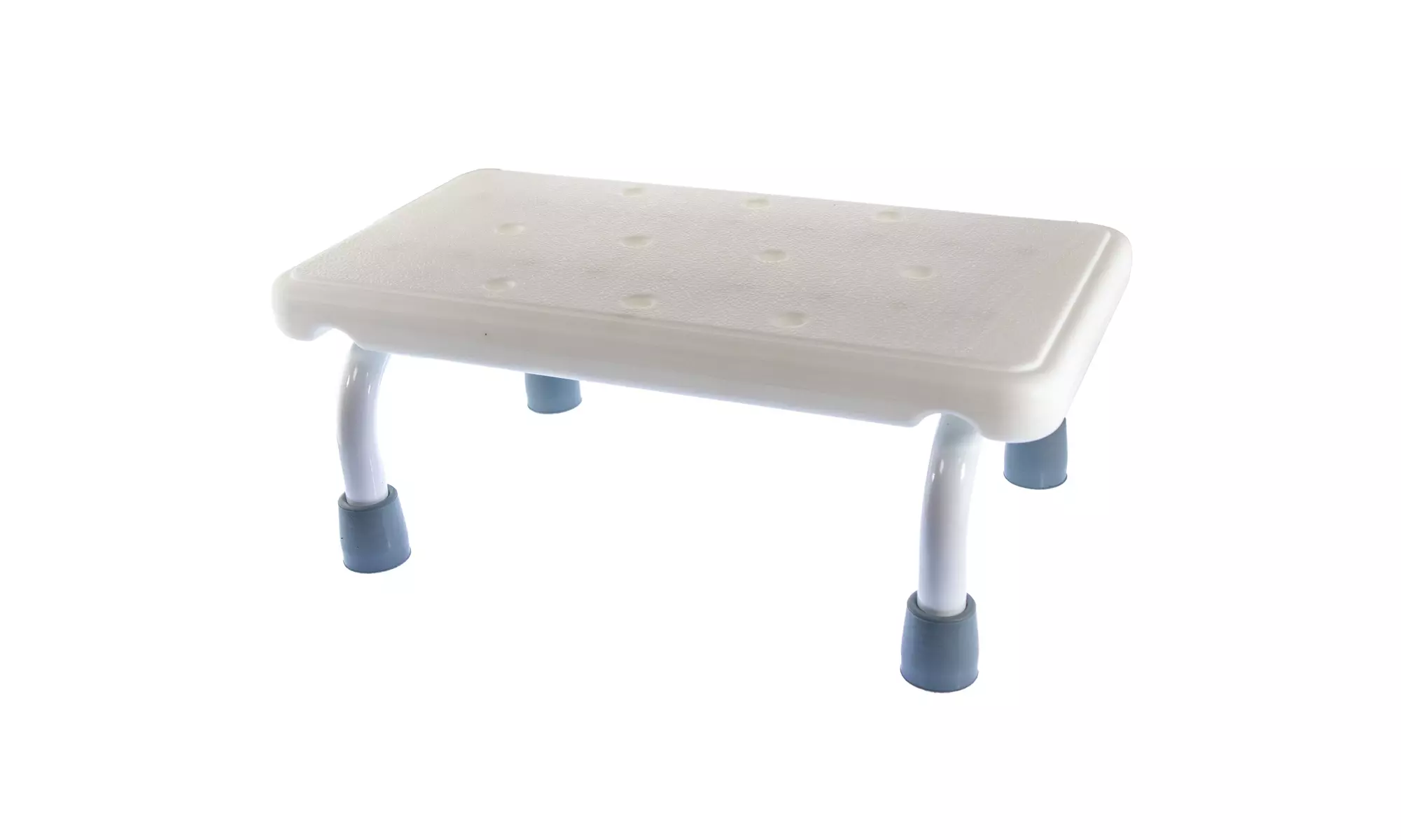 Medical Stepping Stool Bathroom Shower Drainage Holes Non Slip Foot Stool Senior - Primary Image