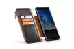 CASE ME Leather Wallet Case Card Slots Flip Case Cover For Samsung Galaxy Note 9 - Second Medium