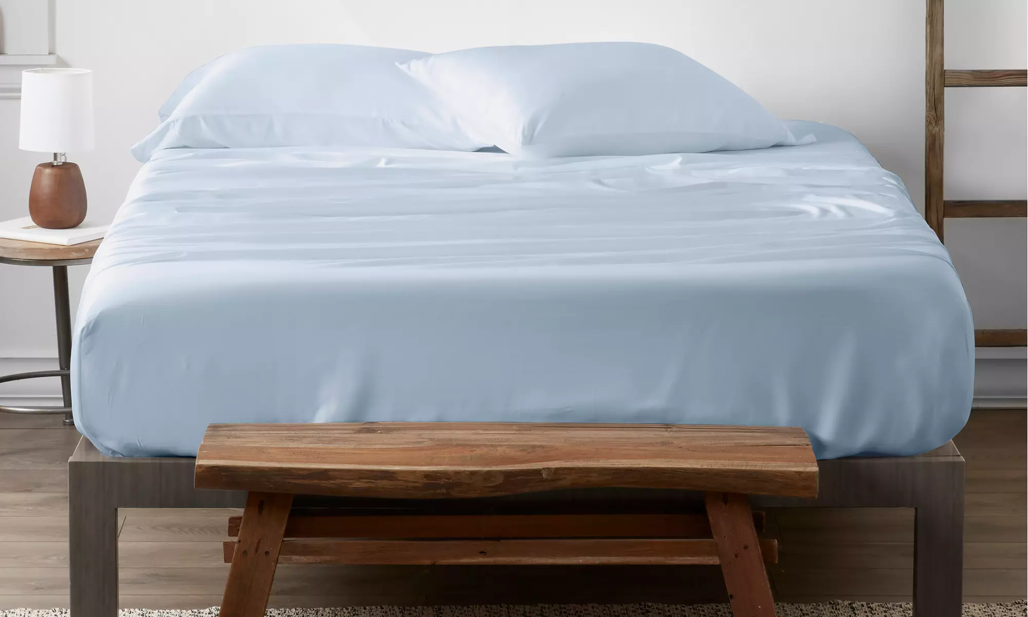 Merit Linens Premium Bamboo 4 Piece Luxury Bed Sheet Set