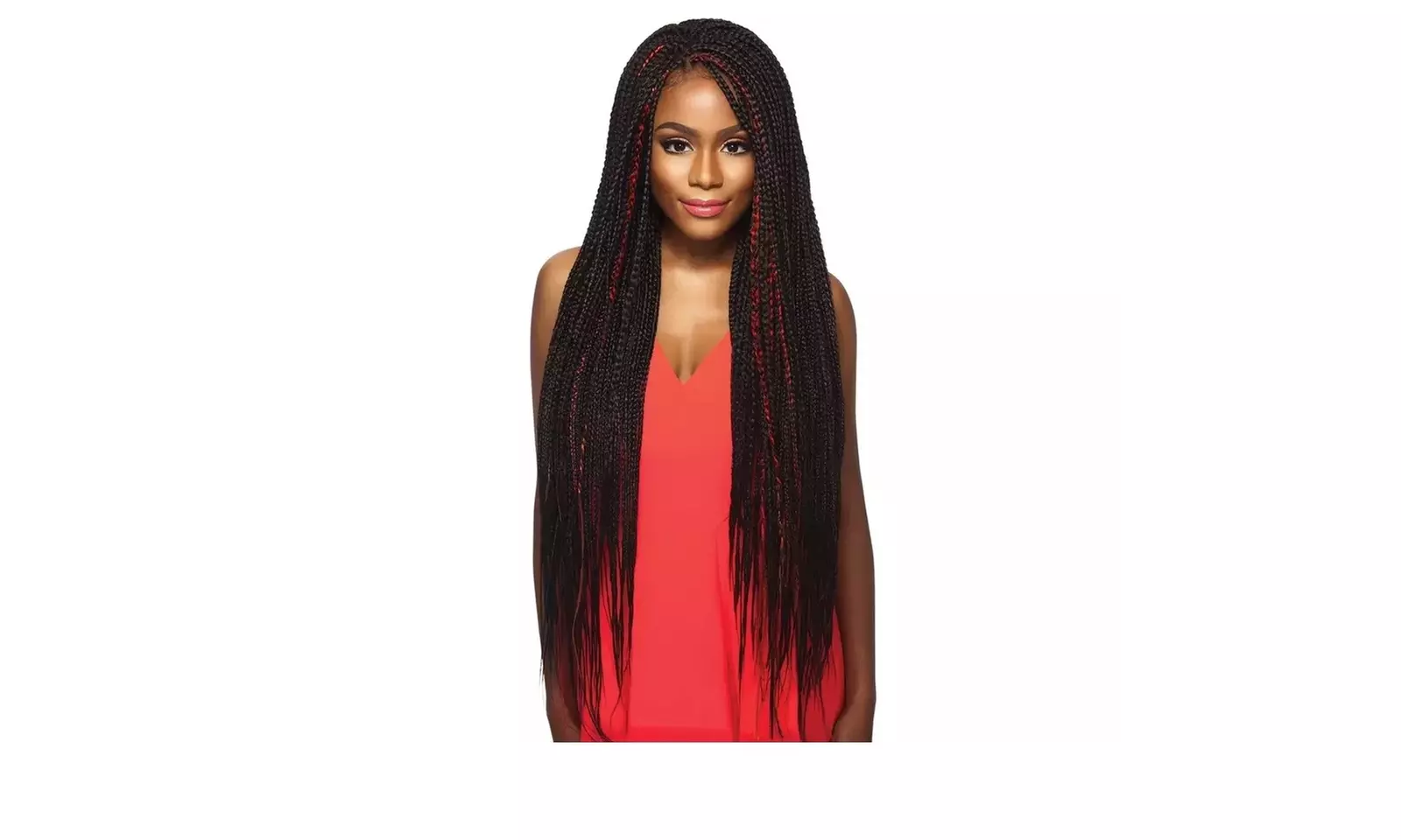 Outre Synthetic Hair Braids X-Pression Kanekalon 3X Pre Stretched Braid 52" - Second Medium