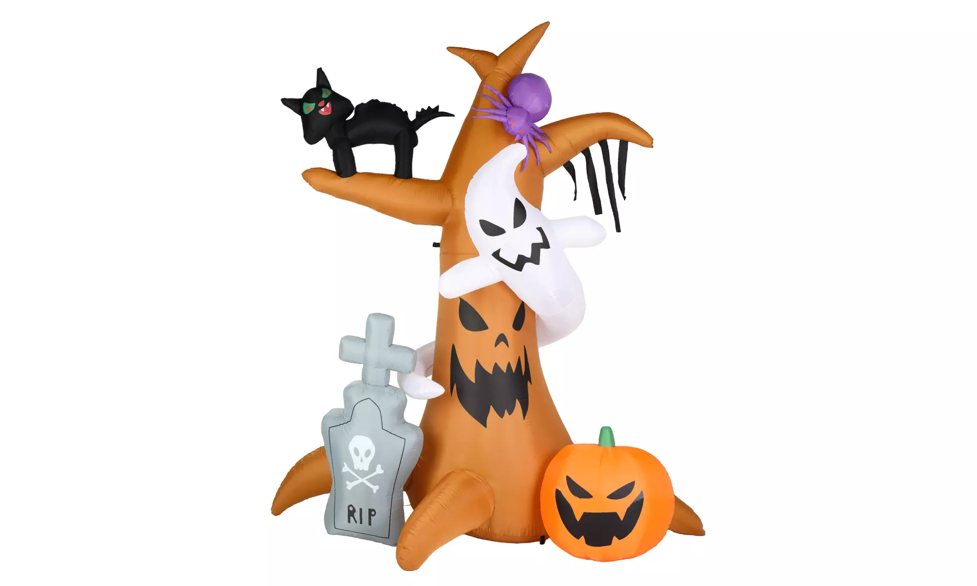 8ft Garden 9pcs LED String Lights Inflatable Halloween Decoration
