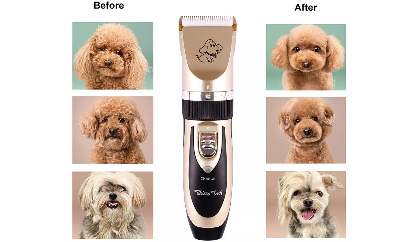 Electric Dog Trimmer Hair Clipper Pet Grooming Shaver Quiet Low Noise