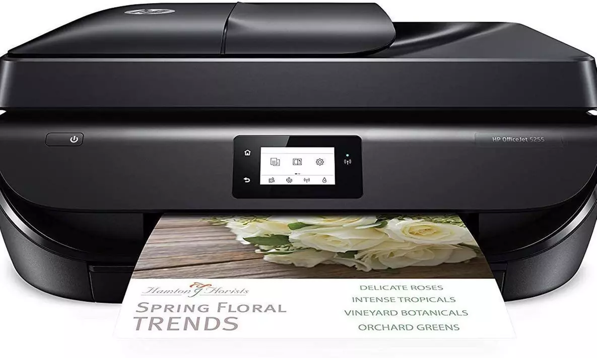 HP OfficeJet 5255 All-in-One Printer with Mobile Printing, Instant Ink Ready  - Primary Image