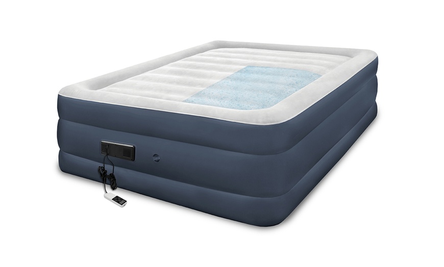 foam top air mattress