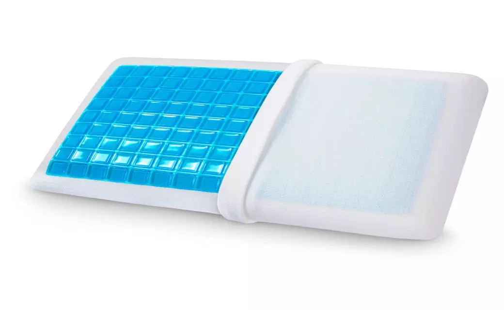 Memory Foam Pillow w/ Cooling Gel - Orthopedic Bed Pillow - Reversible - Primary Image