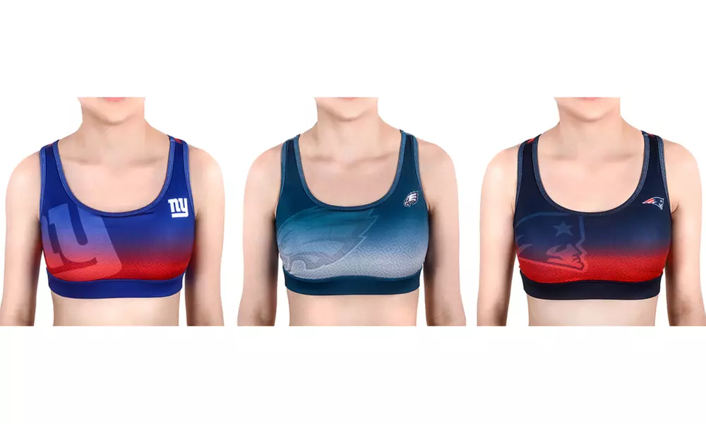 NFL Team Logo Sports Bra - Primary Image