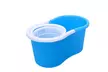 Ultra Slim 360-Degree Spin Mop Bucket, Telescoping Handle & Extra Mop Head - Second Medium