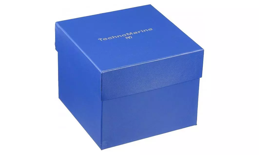 Technomarine TM-118125 Cruise Men's 46mm Chronograph Gold-Tone Blue Dial Watch - Second Medium
