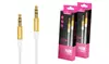3.5mm AUX Audio Cable 2 Pack 6 Feet Gold-plated Car Auxiliary Cable