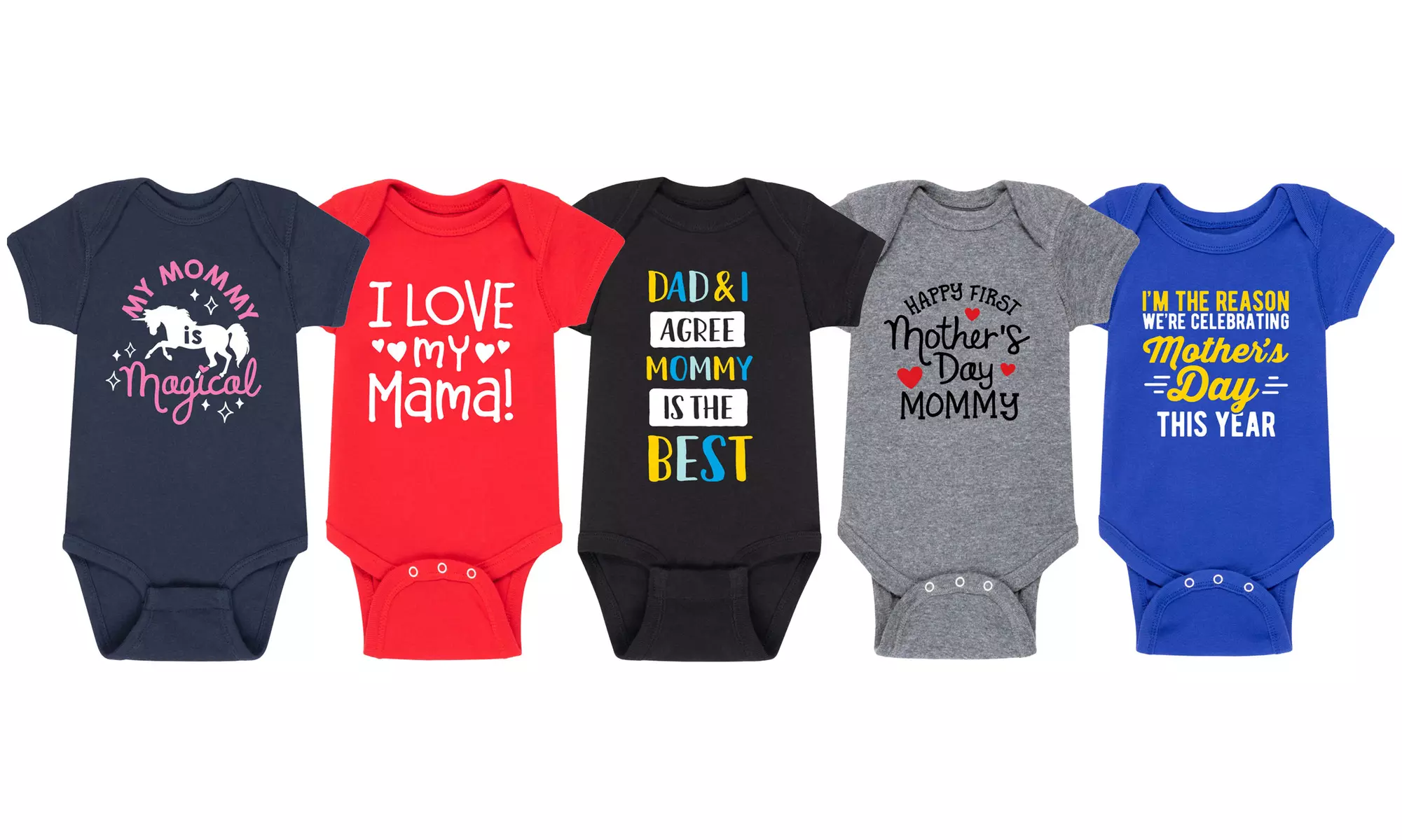 Home Is Where Mommy Is Bodysuits - Primary Image
