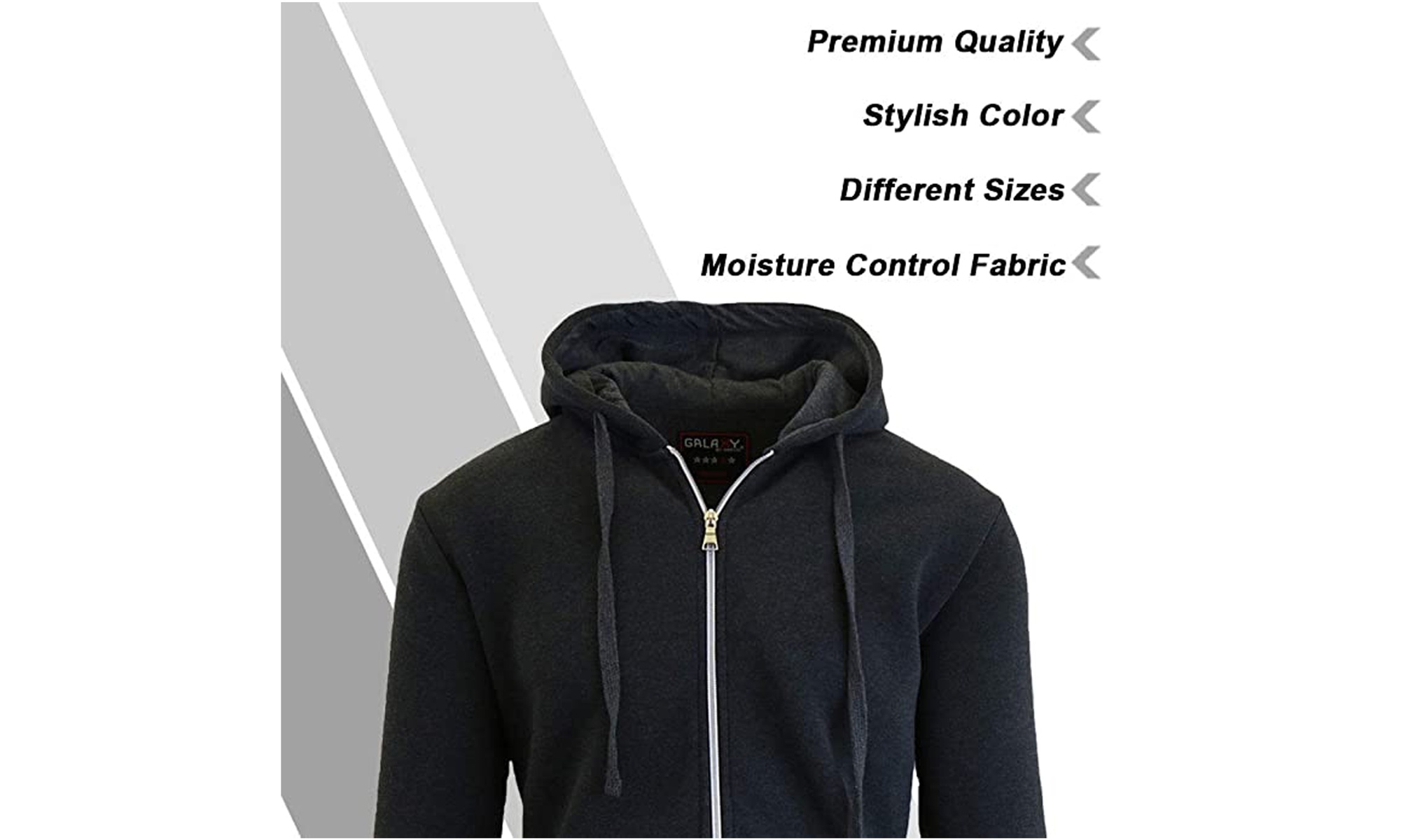 Men's Heavyweight Full-Zip or Pullover Fleece-Lined Hoodie (Sizes, S-2XL)