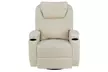 Homegear Recliner Chair with 8 Point Electric Massage and Heat Cream - Second Medium