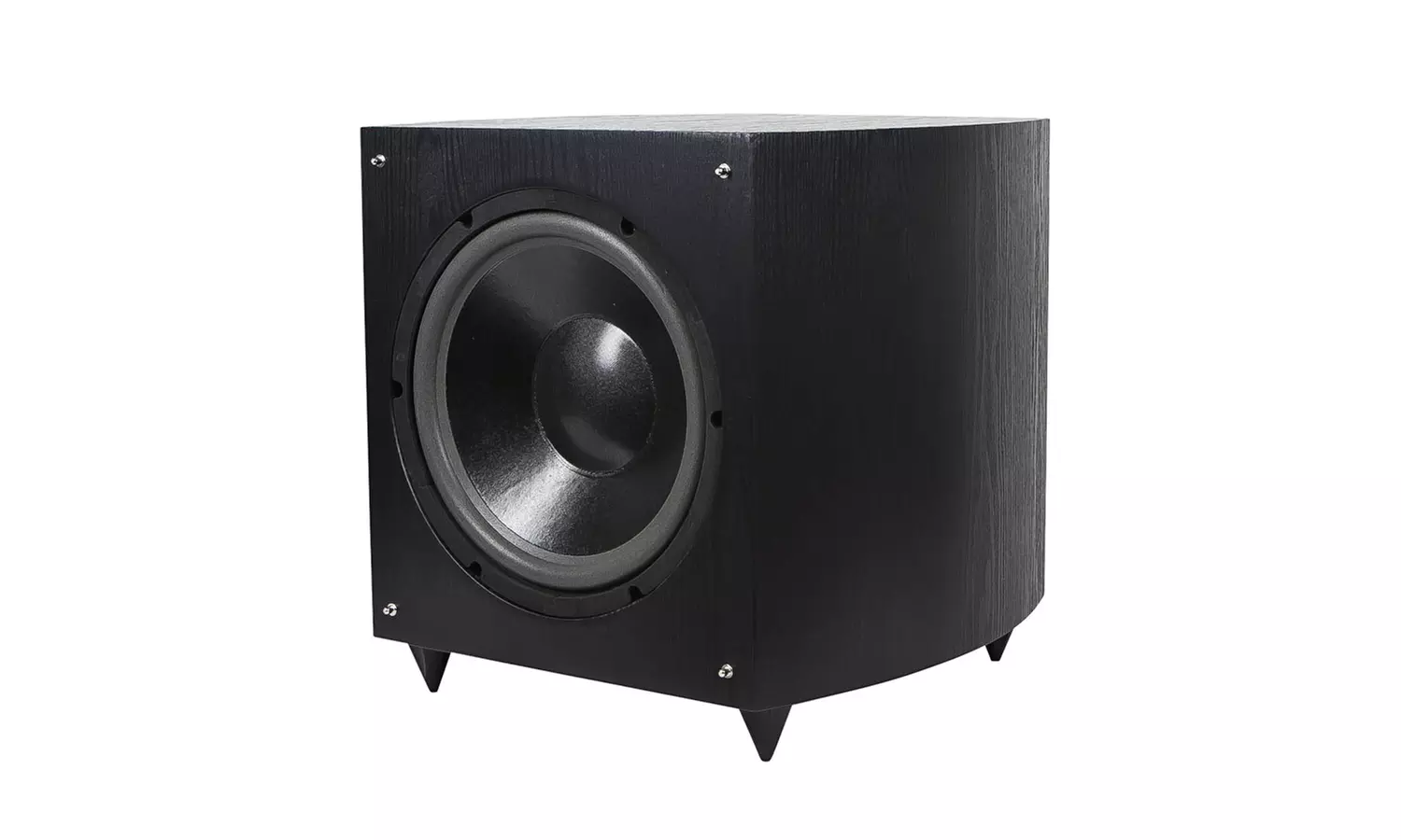 Monoprice 12in 150 Watt Powered Subwoofer, Black - Primary Image